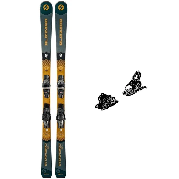 Pack Ski Alpin Stormbird 80 Ti + Fix
