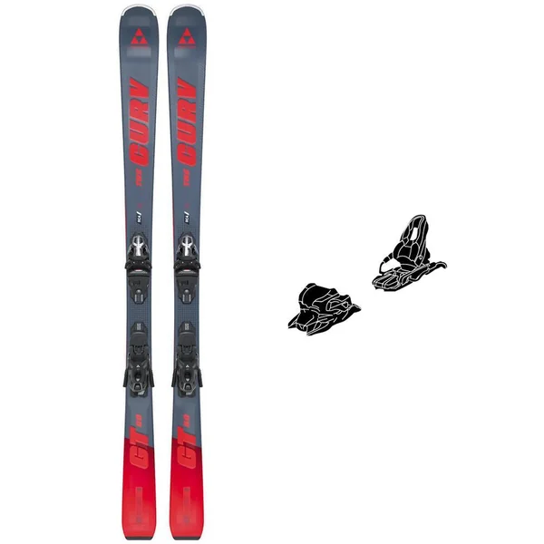 Pack Ski Alpin The Curv Gt 80 Twin Powerrail + Fix