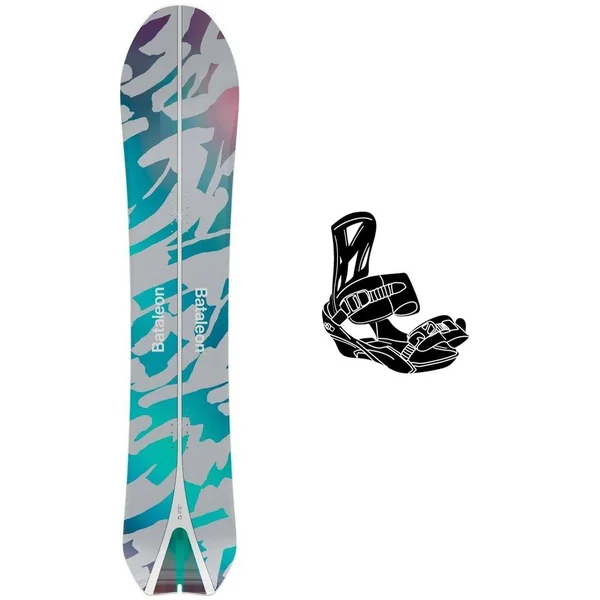 Pack Snowboard Cameleon + Fix