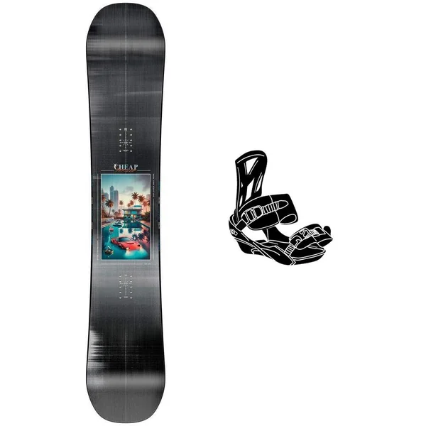 Pack Snowboard Cheap Thrills + Fix