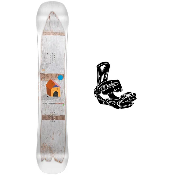 Pack Snowboard Cheap Thrills + Fix