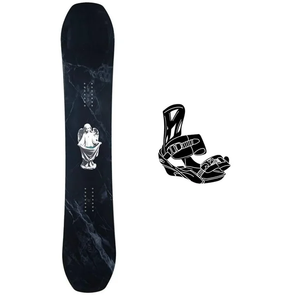 Pack Snowboard Cream Halldor + Fix