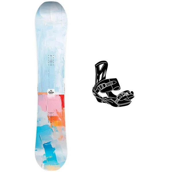 Pack Snowboard Lectra Abstract + Fix