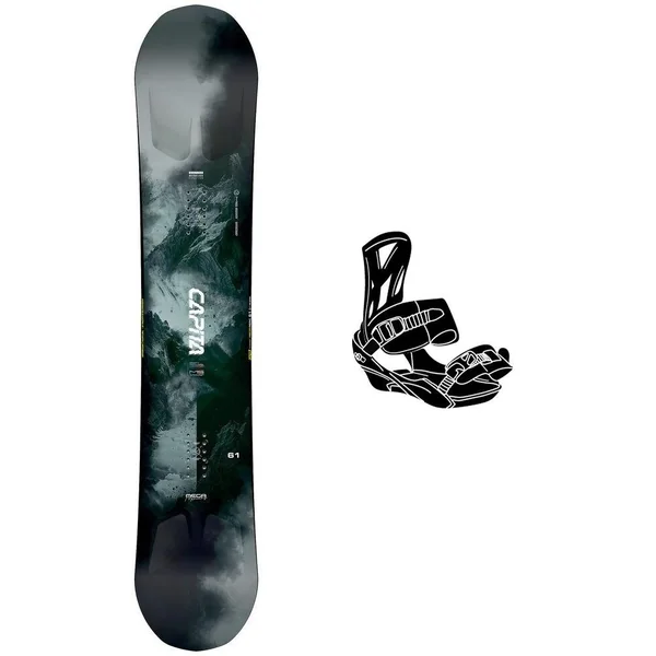 Pack Snowboard Mega Mercury + Fix