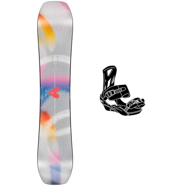 Pack Snowboard Optisym Womens + Fix