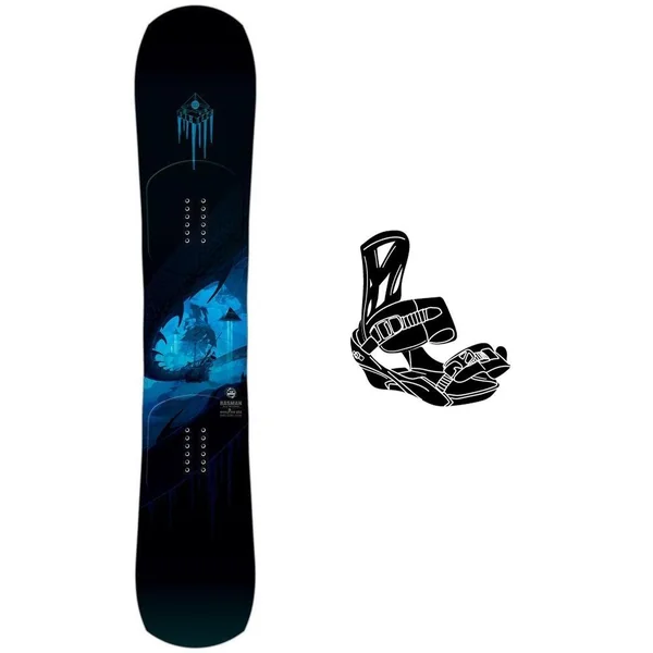 Pack Snowboard Rasman + Fix