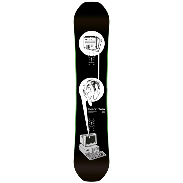 Pack Snowboard Resort Twin + Fix