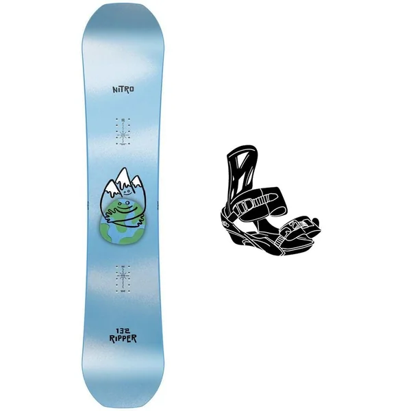Pack Snowboard Ripper Kids + Fix
