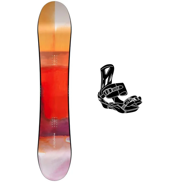 Pack Snowboard Santoku + Fix