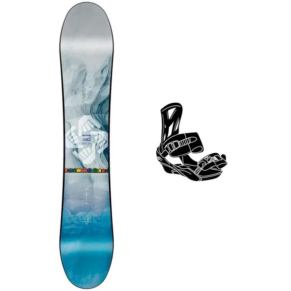 Pack Snowboard Santoku + Fix