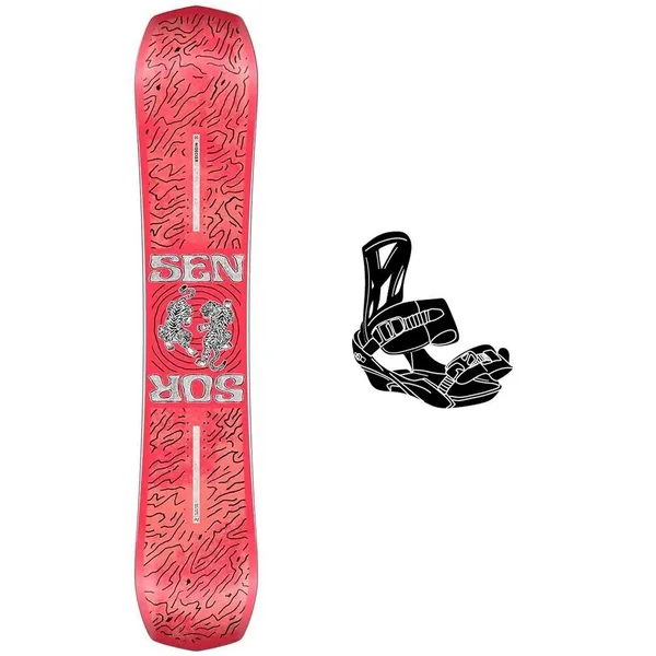 Pack Snowboard Sensor Men + Fix