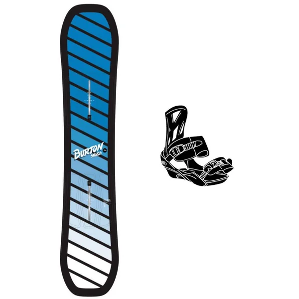 Pack Snowboard Smalls Blue + Fix