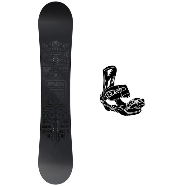 Pack Snowboard Solid Steel + Fix