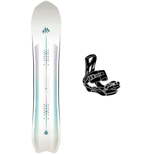 Pack Snowboard Women's Stratos + Fix