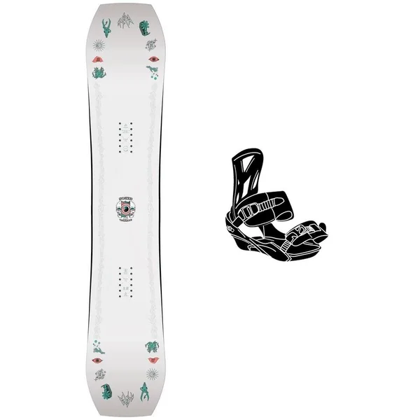 Pack Snowboard Women's Tweaker + Fix