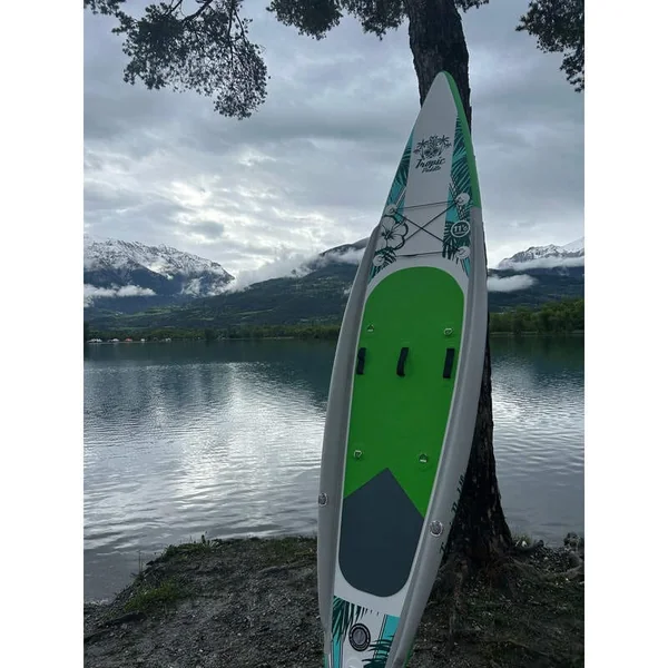 PACK STAND UP PADDLE GONFLABLE TROPIC 11’6 X3 DOUBLE CHAMBRE CONVERTIBLE KAYAK VERT
