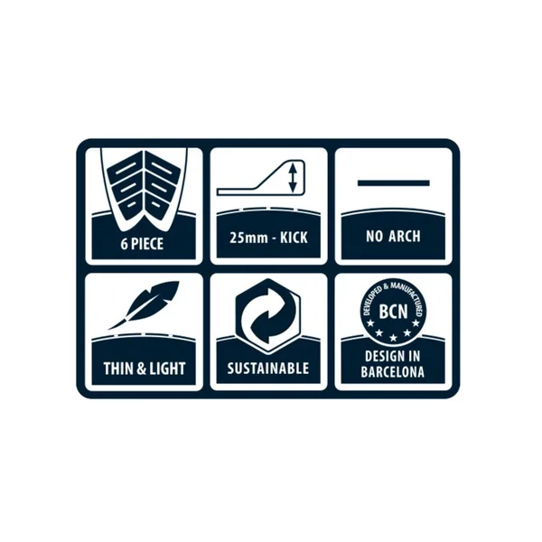 PADS ARRIERE SURF LIEGE RSPRO