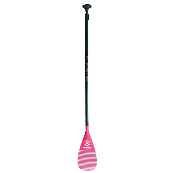 PAGAIE STAND UP PADDLE CARBONE C40 ROSE 2 PARTIES SURFPISTOLS