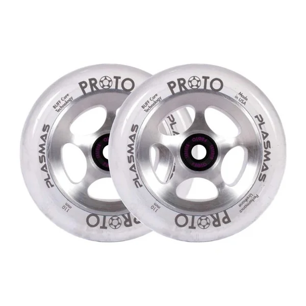 Paire de roues trottinette PROTO Plasma Star Light 110mm