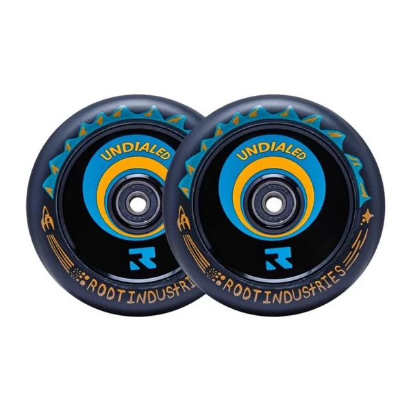 Paire de roues trottinette ROOT INDUSTRIES Air Undialed Orange 110mm