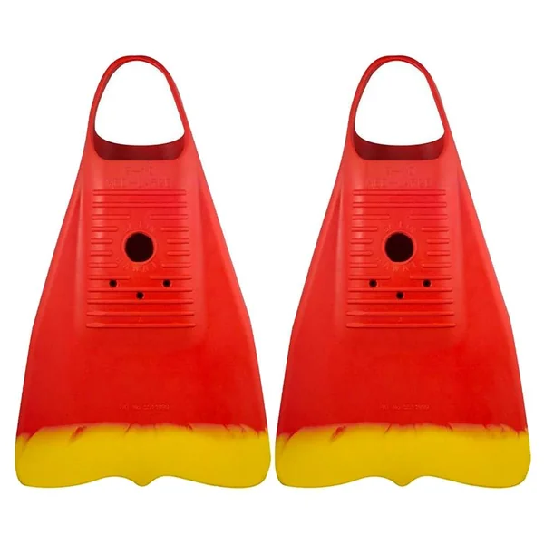 Palmes Bodyboard Dafin Lifeguard Red Yellow