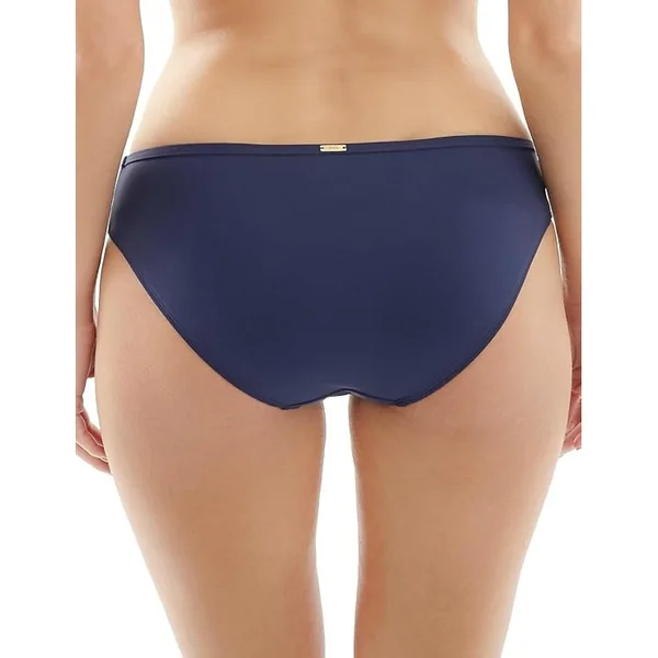 Panache - Culotte de maillot de bain Taille basse Anya Cruise Class Marine et Blanc 14 Anya Cruise