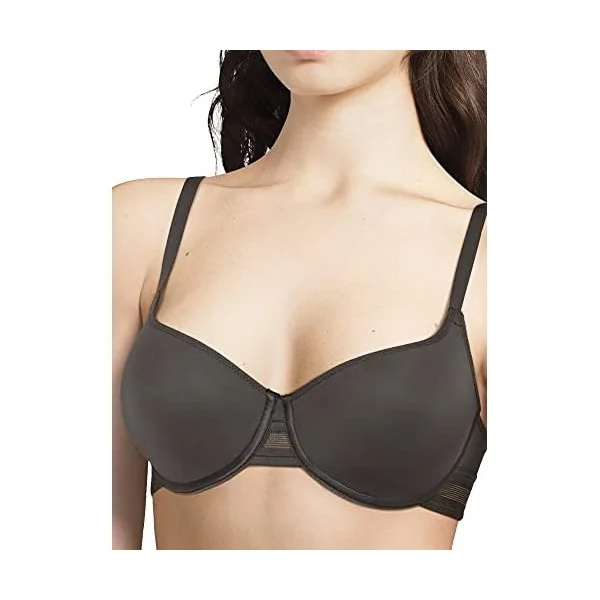 Passionata - Soutien-gorge rembourré avec cerceau 34 (75) D Gris Rythm