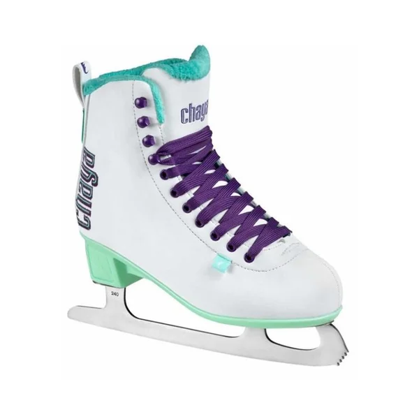 Patins à glace CHAYA Iceblade Sabres 3 Blanc/Turquoise/Violet