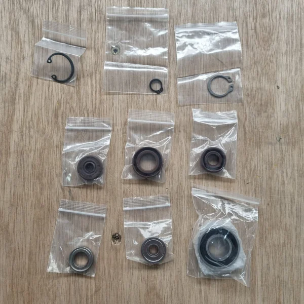 Pièce Etow TAKUMA Et Jet Bearings, Shaft Seals, C Washers Set