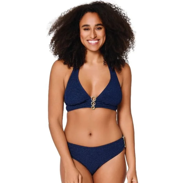 Plage de LingaDore A Touch Of Gold bleu marine set