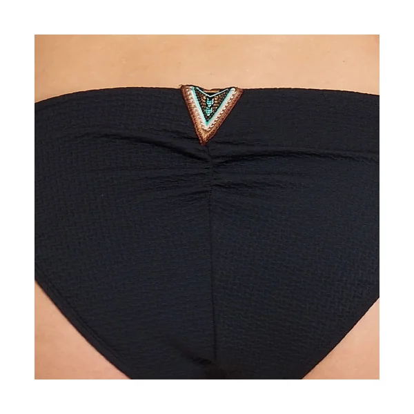 Plage de LingaDore Abria noir slip de bikini