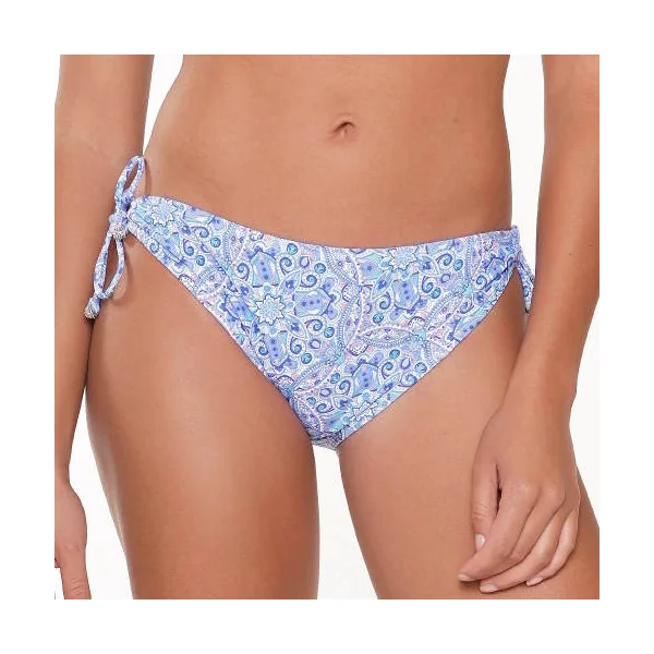 Plage de LingaDore All About The Details bleu/print slip de bikini