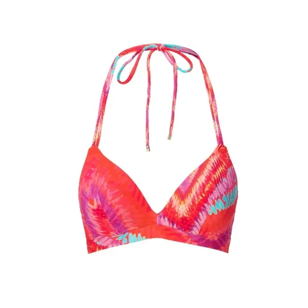 Plage de LingaDore Beach Vibes Only corail haut de bikini préformé