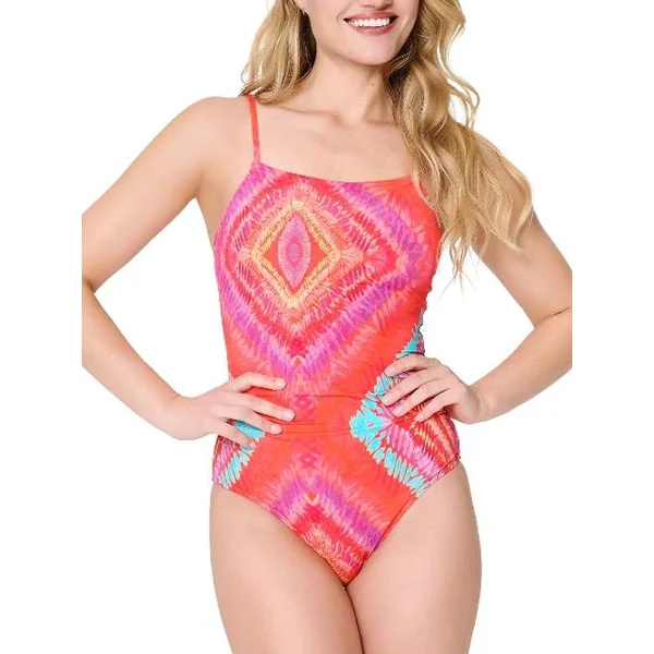 Plage de LingaDore Beach Vibes Only corail maillot de bain