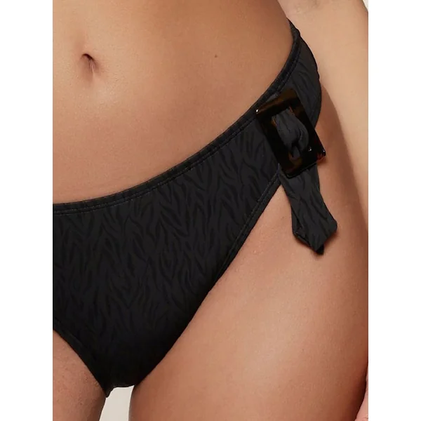 Plage de LingaDore Beautiful Black noir slip de bikini