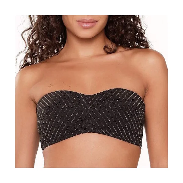 Plage de LingaDore Black Diamond noir haut de bikini préformé