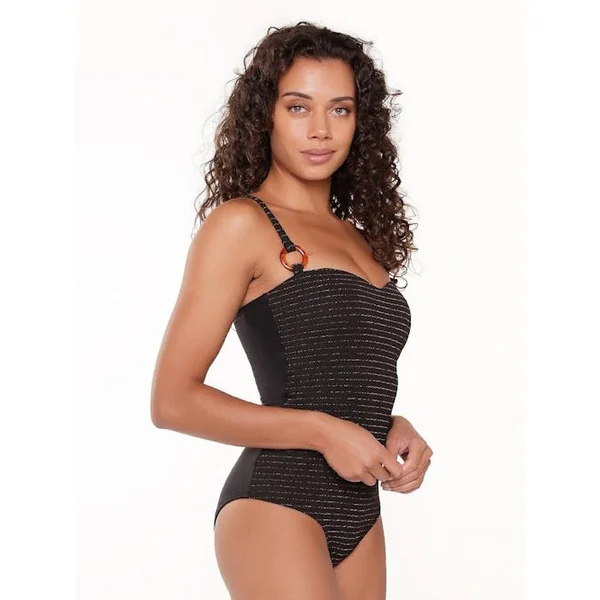 Plage de LingaDore Black Diamond noir maillot de bain