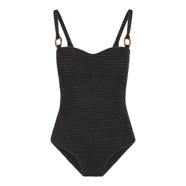 Plage de LingaDore Black Diamond noir maillot de bain