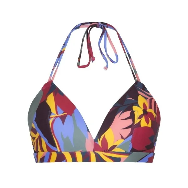 Plage de LingaDore Bright Leaves multicolore/print haut de bikini préformé