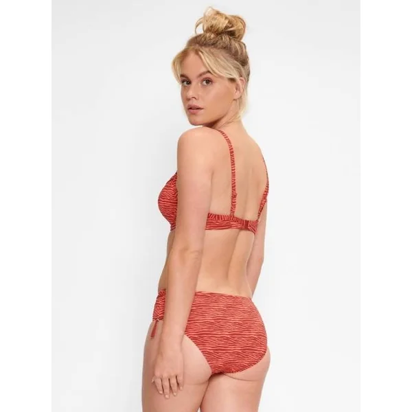 Plage de LingaDore Bright Zebra animal print haut de bikini préformé