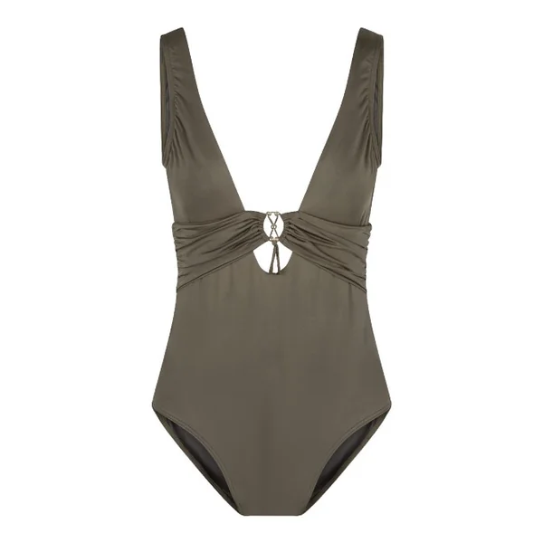 Plage de LingaDore Carol kaki maillot de bain
