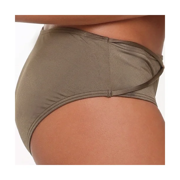 Plage de LingaDore Carol kaki slip de bikini