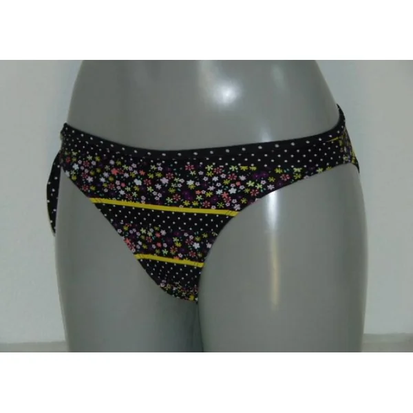 Plage de LingaDore Dutchies noir/print slip de bikini