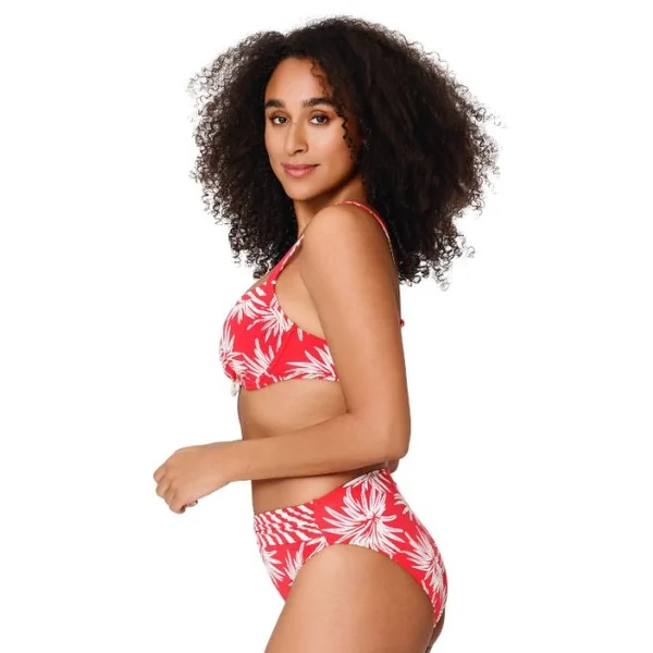 Plage de LingaDore Fresh Flowers rouge slip de bikini