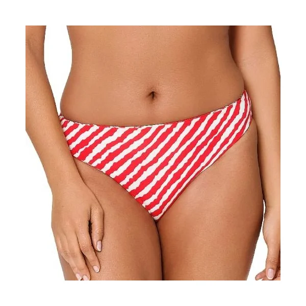 Plage de LingaDore Fresh Flowers rouge slip de bikini