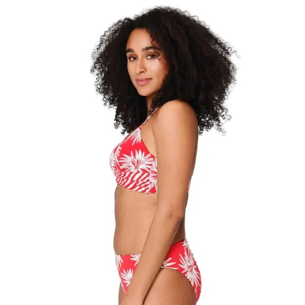 Plage de LingaDore Fresh Flowers rouge slip de bikini