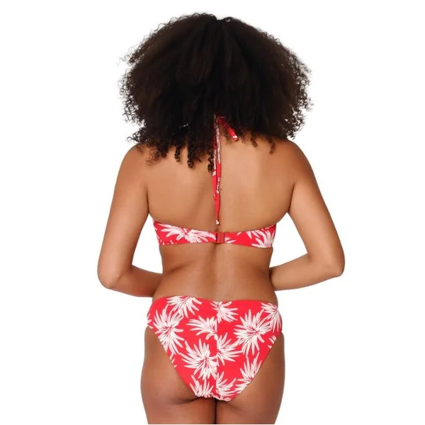 Plage de LingaDore Fresh Flowers rouge slip de bikini