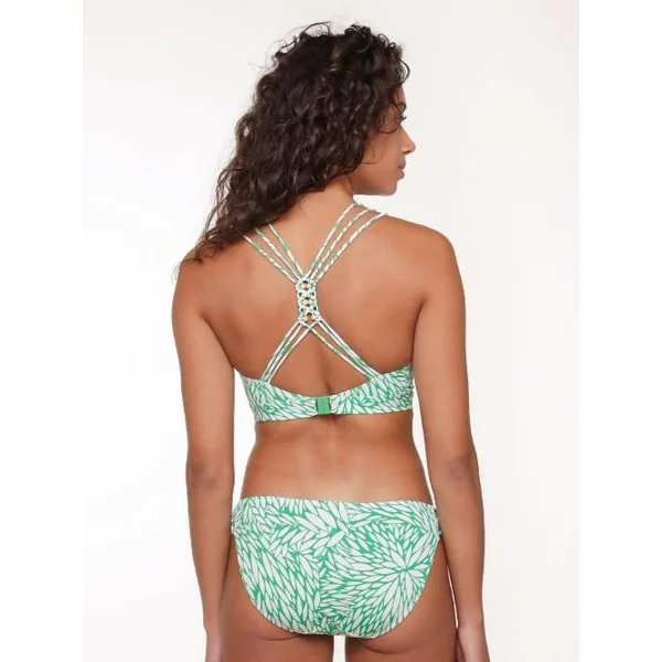 Plage de LingaDore Graminées vert/blanc haut de bikini préformé