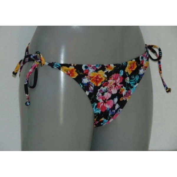 Plage de LingaDore Hula noir/print slip de bikini
