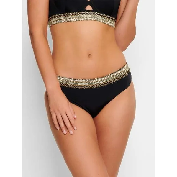 Plage de LingaDore Jaimi noir slip de bikini
